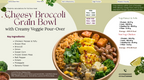 Cheesy Broccoli Grain Bowl with Creamy Veggie Pour-Over